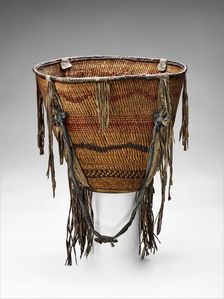 Burden basket, 1880-1910. Creator: Unknown