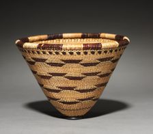 Burden Basket Model, 1900. Creator: Mary Benson