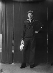 Burden, William D., Mr., portrait photograph, after 1914 Mar. 31. Creator: Arnold Genthe