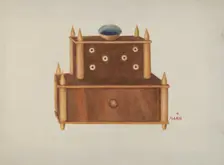 Bureau, 1935/1942. Creator: Margaret Stottlemeyer