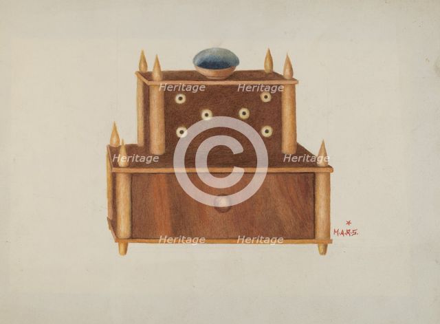 Bureau, 1935/1942. Creator: Margaret Stottlemeyer.