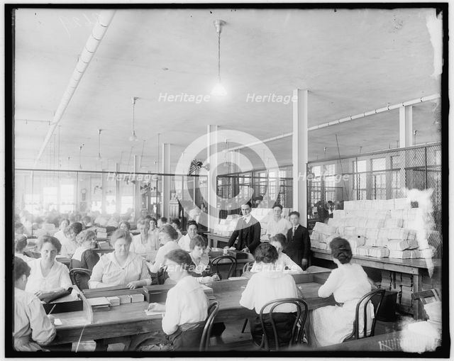 Bureau of Engraving, between 1910 and 1920. Creator: Harris & Ewing.
