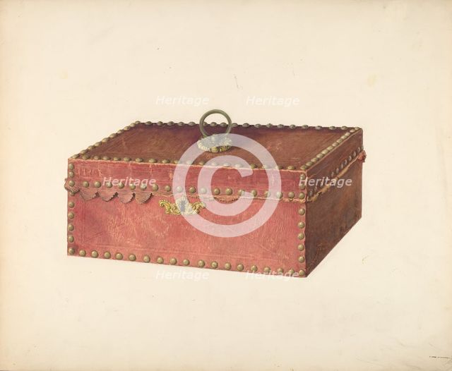 Bureau Box, c. 1940. Creator: Carl Buergerniss.
