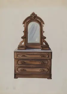 Bureau, c. 1936. Creator: Natalie Simon
