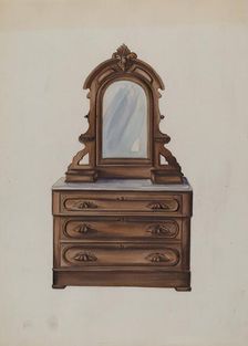 Bureau, c. 1936. Creator: Natalie Simon