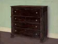 Bureau, c. 1936. Creator: Rex F Bush