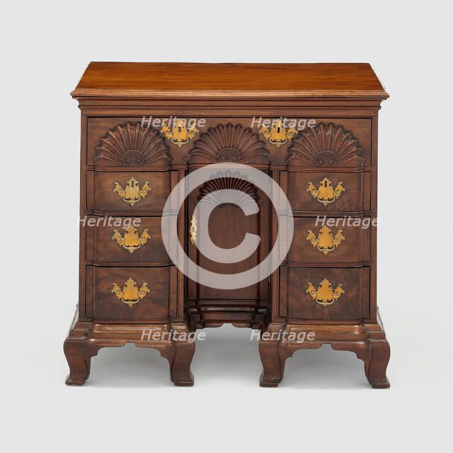 Bureau Table, c. 1770. Creator: John Townsend.