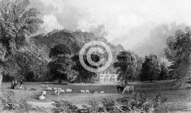 Burford Lodge, near Box Hill, Surrey, 19th century.Artist: Thomas Abiel Prior