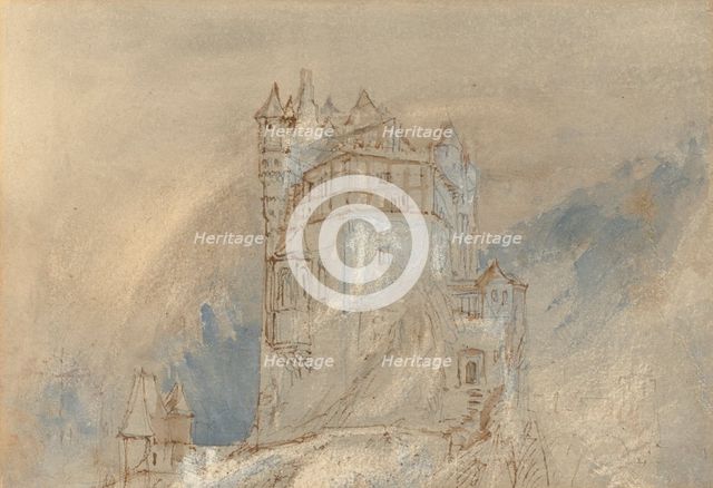 Burg Eltz, from the north. Creator: Turner, Joseph Mallord William (1775-1851).