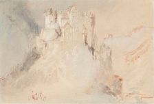 Burg Eltz from the South. Creator: Turner, Joseph Mallord William (1775-1851)