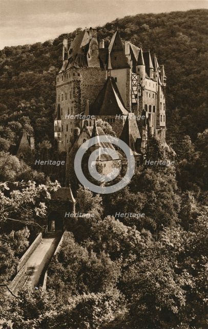 'Burg Katz (Mosel)', 1931. Artist: Kurt Hielscher.