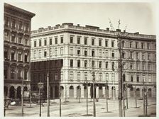 Burg-Ring No. 1, Wohnhaus des Simon Ritter von Biederman, 1860s. Creator: Unknown