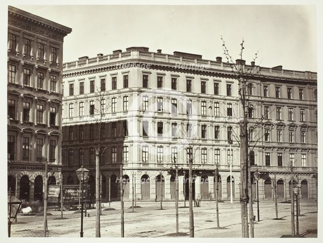 Burg-Ring No. 1, Wohnhaus des Simon Ritter von Biederman, 1860s. Creator: Unknown.