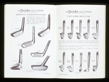 Burke Golf Company catalogue, American. Creator: Unknown