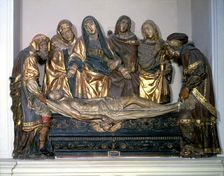 Burial of Christ sculptural group from the Convent of San Jeronimo of Granada, by Jacobo Floren…
