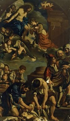 Burial of St Petronilla, 1650. Creator: Unknown