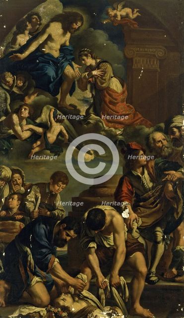 Burial of St Petronilla, 1650. Creator: Unknown.