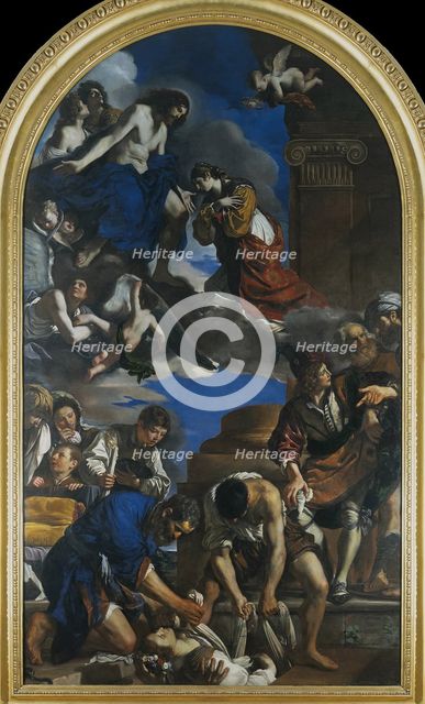Burial of Saint Petronilla, 1623. Creator: Guercino (1591-1666).