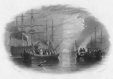 Burial at Sea c19th century. Artist: Edward Paxman Brandard