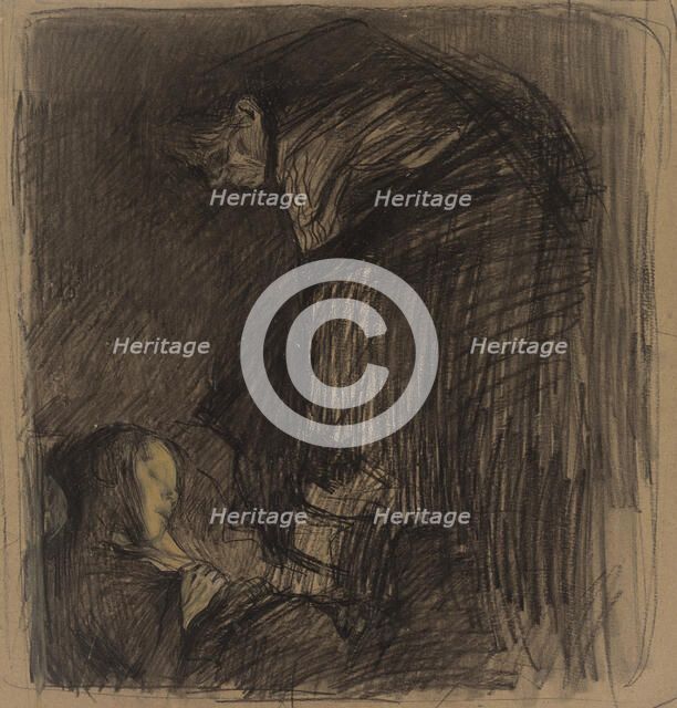 Burial, c1903. Creator: Kathe Kollwitz.