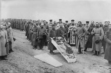 Burial Captain Redkof, Adrianople #14, between c1910 and c1915. Creator: Bain News Service