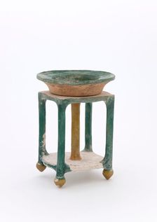 Burial figurine: basin, 1500. Creator: Unknown