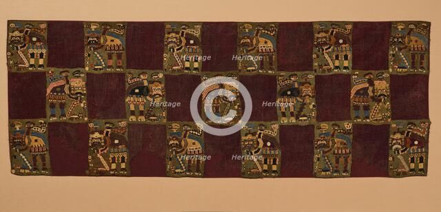 Burial Wrapper With Supernatural Beings, 400-200 B.C.E.. Creator: Unknown.