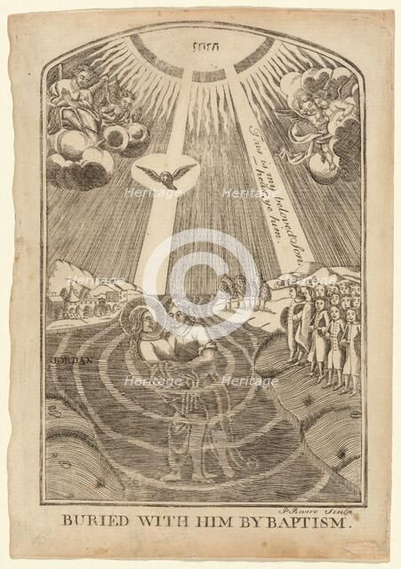Buried with Him by Baptism, c. 1765. Creator: Paul Revere.