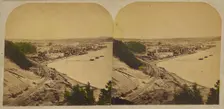 Burlington, Vermont Docks, about 1865. Creator: Guy B. Davis