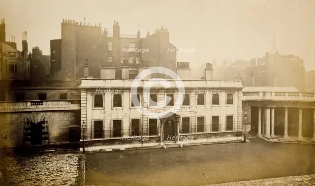 Burlington House, Piccadilly: east offices., c1860s. Creator: Stephen Ayling.