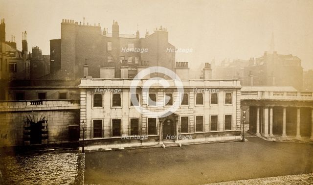 Burlington House, Piccadilly: east offices., c1860s. Creator: Stephen Ayling.