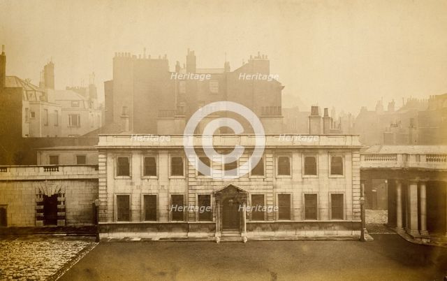 Burlington House, Piccadilly: east offices., c1860s. Creator: Stephen Ayling.