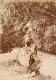 Burmese Princess, about 1885. Creator: Felice Beato