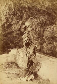 Burmese Princess, about 1885. Creator: Felice Beato