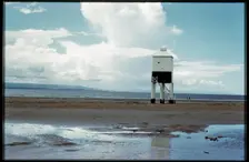 Burnham Low Lighthouse, Burnham-on-Sea and Highbridge, Sedgemoor, Somerset, 1956-1957. Creator: Norman Barnard