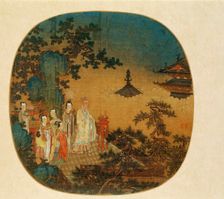 Burning incense, 14th century