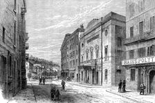 Burning of the Municipal Theatre at Nice: the theatre before the fire, 1881. Creator: Unknown