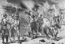 Burning of Coomassie c1880