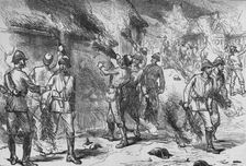 Burning of Coomassie c1880