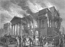 Burning of Covent Garden Theatre, 1856 (1897)