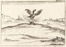 Burning Phoenix, 1628. Creator: Jacques Callot