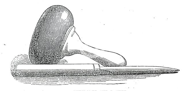 Burnisher and dauber, 1844. Creator: Unknown.