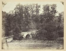 Burnside Bridge, Across Antietam Creek, Maryland, September 1862. Creator: Alexander Gardner