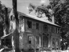 Burnside, Hunt-Hamilton house, showing Tidewater detail..., Vance County, North Carolina, c1935. Creator: Frances Benjamin Johnston