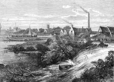Bursting of the Napton and Warwick Canal, 1869. Creator: Unknown