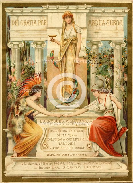 Burrough's Wellcome & Co, 19th century. Artist: Unknown