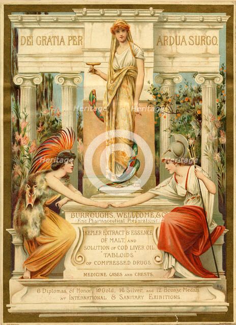 Burrough's Wellcome & Co, 19th century. Artist: Unknown