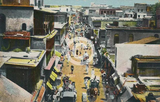 'Burra Bazar, Calcutta', 1905. Creator: Unknown.