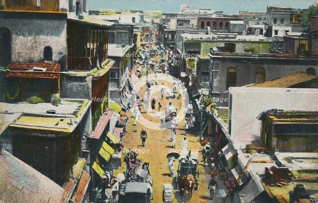 'Burra Bazar, Calcutta', 1905. Creator: Unknown.