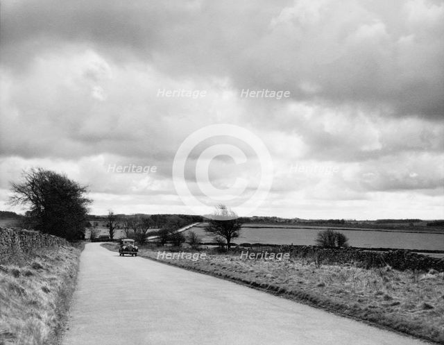 Burrington Road, near Priddy, Somerset, c1955. Creator: Arthur Charles Kirby Ware.